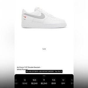 Air Force 1 ‘07 - Double Swoosh ‘White Picante’